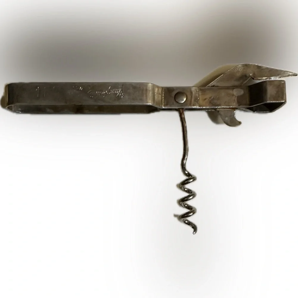 VTG VAUGHAN CAN OPENER CORKSCREW KITCHEN MULTI TOOL 5.75” COLLECTIBLE CAMP HIKE